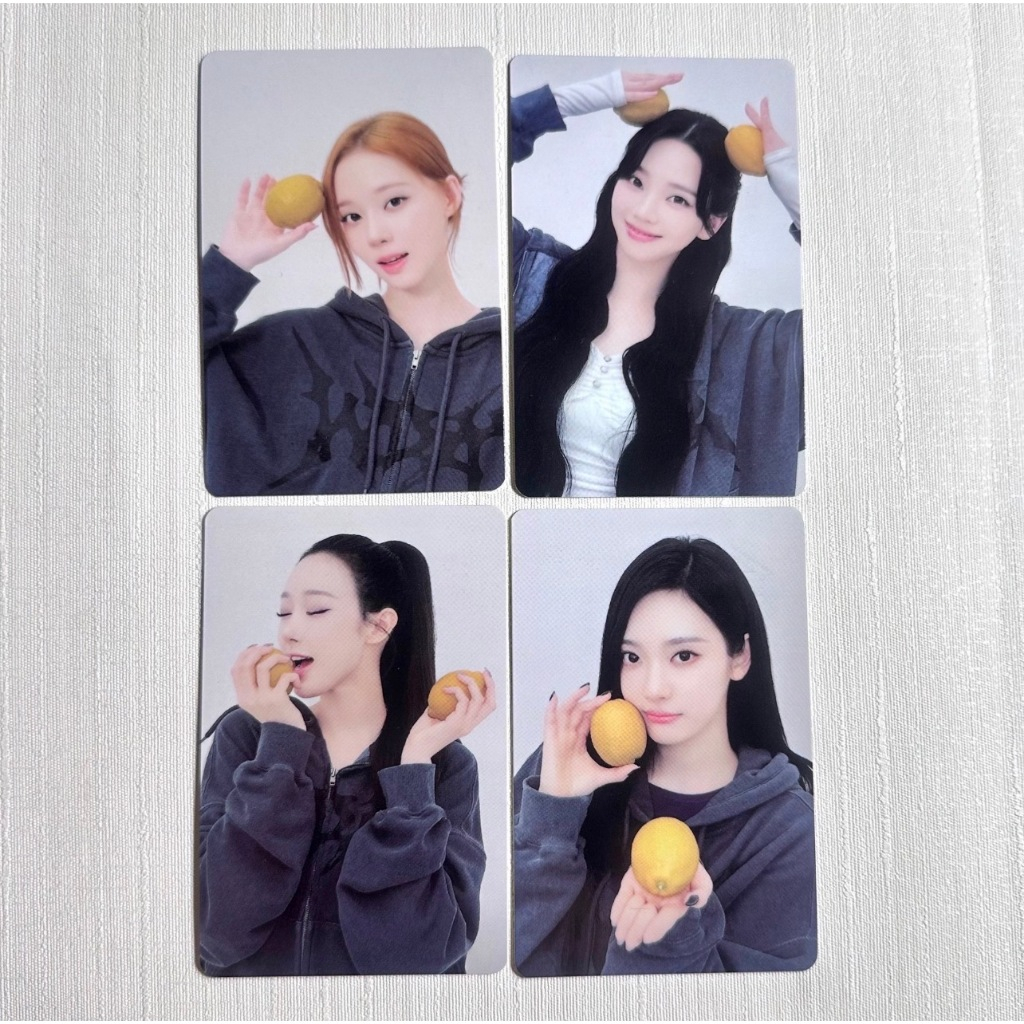 AESPA LEMONADE Album Card thẻ nhỏ QQ âm nhạc Dolby House Karina Winter