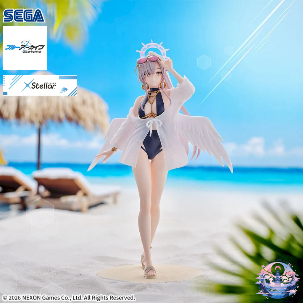 [SEGA]☀️ Blue Archive – XStellar: Nagisa đồ bơi, chất liệu trong suốt chuyển màu