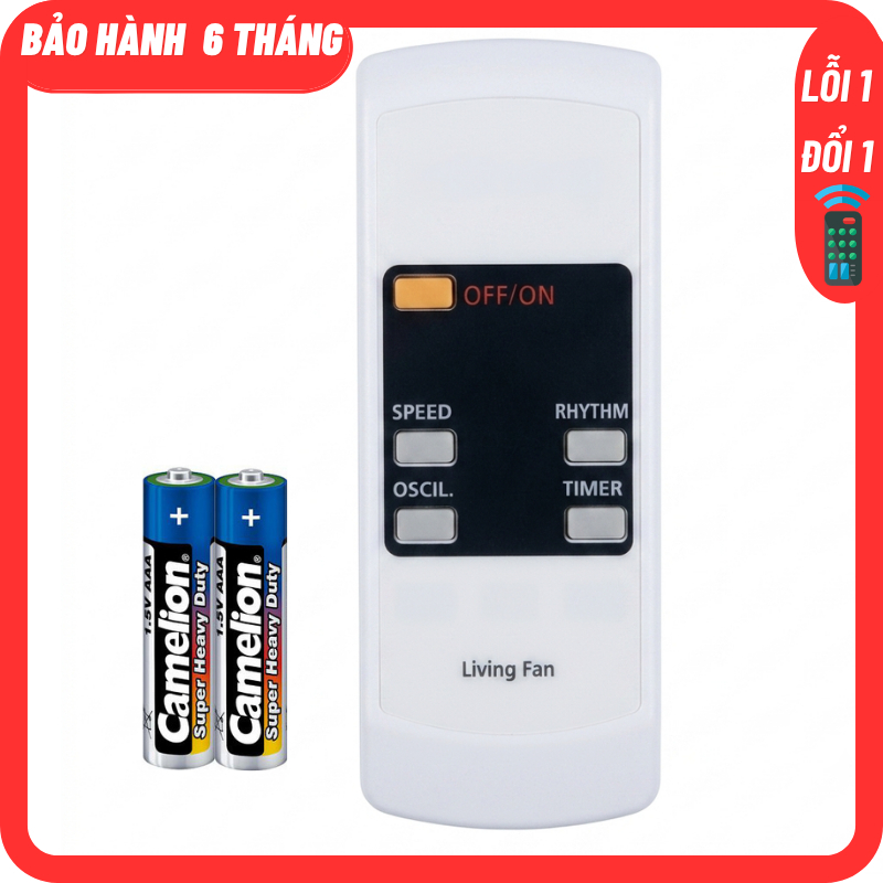 Điều khiển quạt cây PANAS0NIC mã F-409K Kèm Pin - Remote quạt đứng PANAS0NICmã F409K.