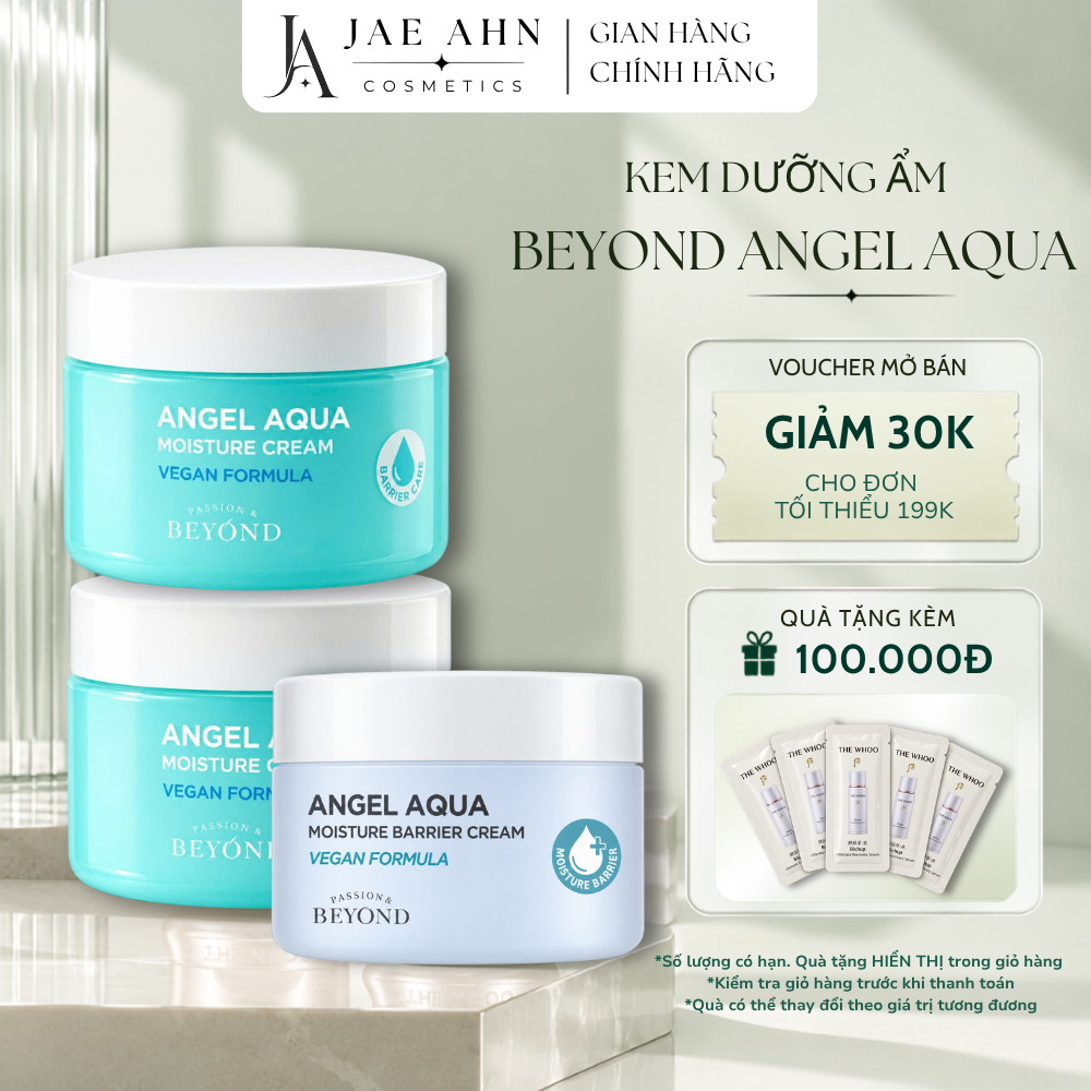[HÀNG CHÍNH HÃNG] Kem Dưỡng Ẩm Beyond Angel Aqua Moisture Barrier Cream/ Beyond Angel Aqua Moisture 