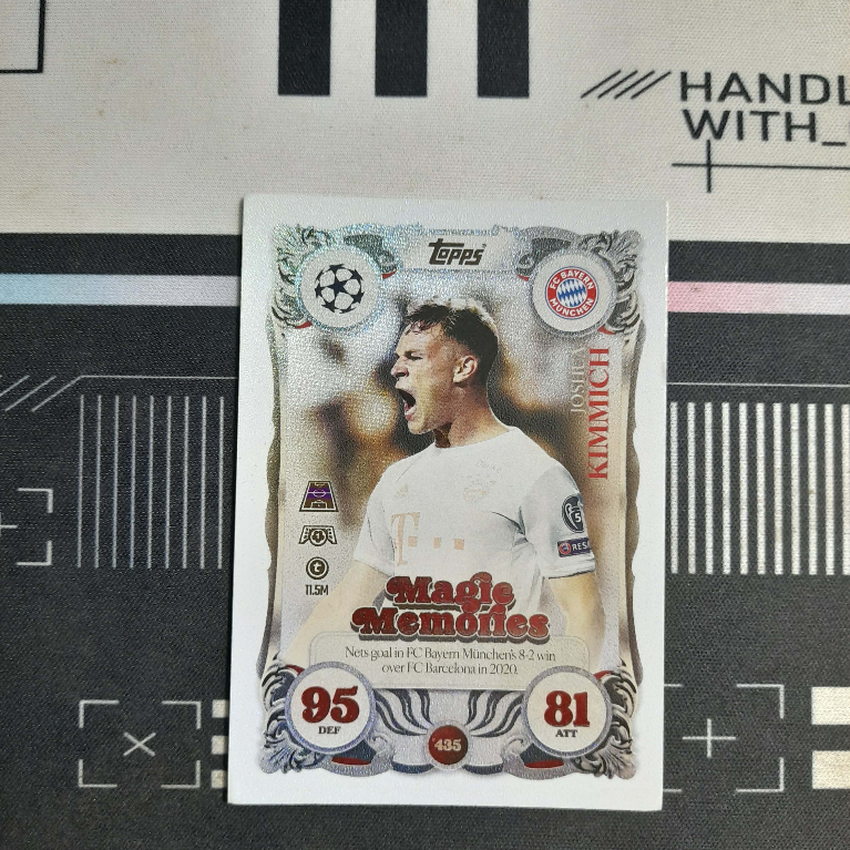 [Thẻ bóng đá] Joshua Kimmich - Bayern Munich - Insert