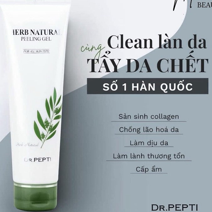 Tẩy Tế Bào Chết Dr Pepti Herb Natural Peeling Gel