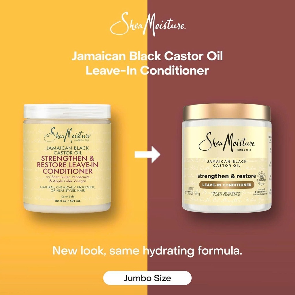Xả khô Shea Moisture SheaMoisture Jamaican Black Castor Oil Leave In Conditioner For Damaged Hair 34