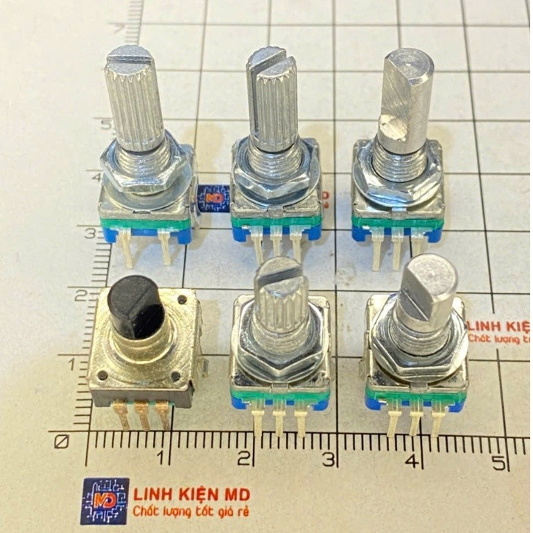 VR encoder  EC11 (combo 1-3 cái )/ Chiết áp Encoder EC11 / Núm vặn encoder EC11