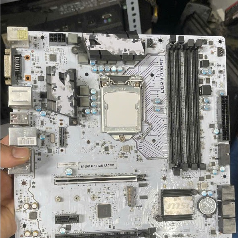 Bo mạch chủ MSI B150M Mortar Arctic – Mainboard gaming Intel socket LGA 1151 Hang Tháo Máy Đẹp
