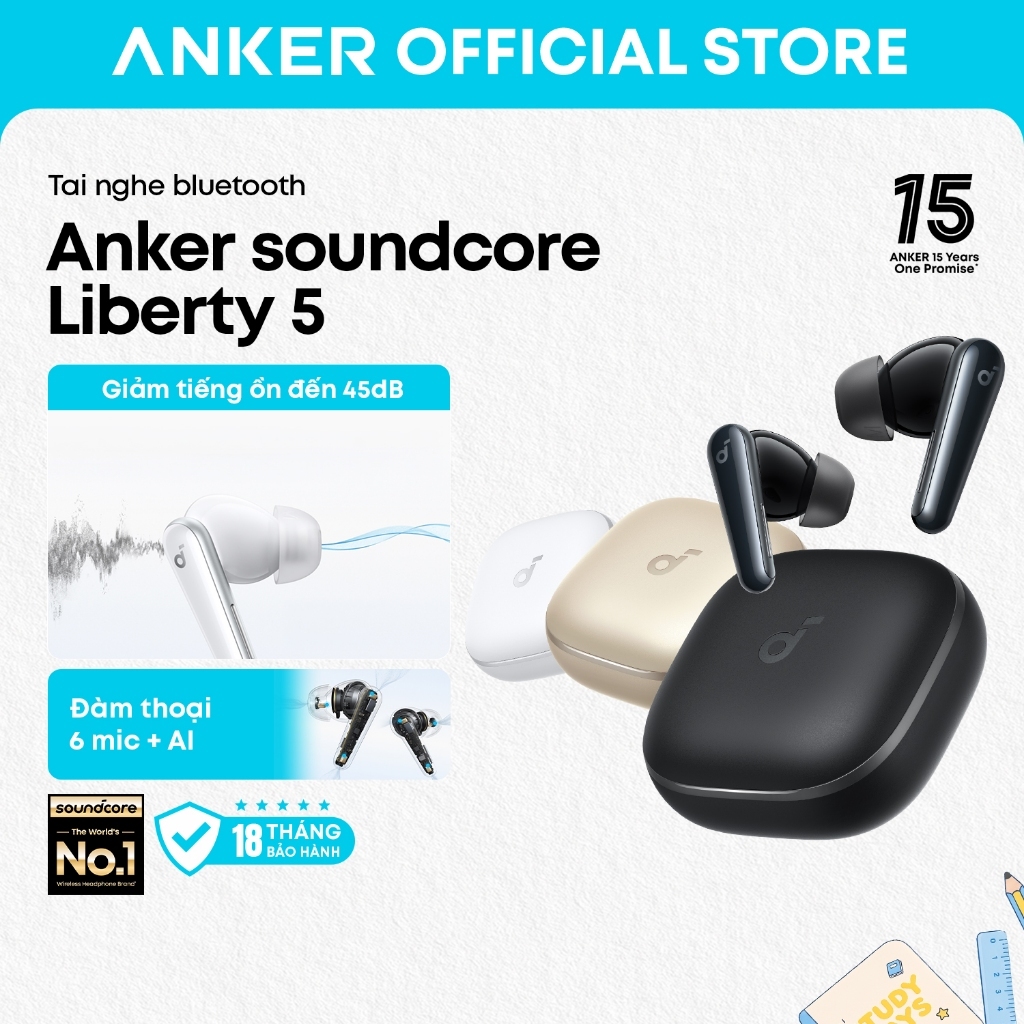 Anker soundcore Túi đựng tai nghe chống sốc, nhỏ gọn, tiện lợi A3957