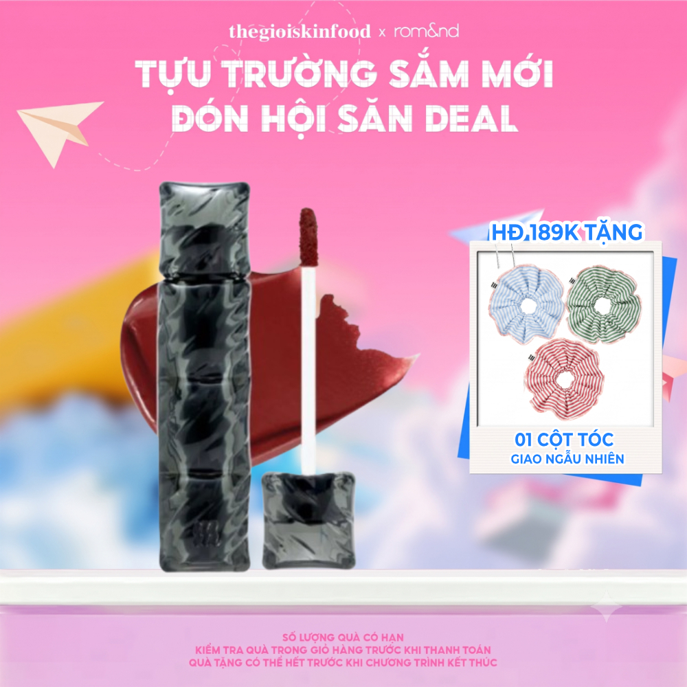 Son Phao Merzy Kem Lì Bền Màu, Lâu Trôi Puffer Velvet Tint 3.7g ThegioiSkinfood