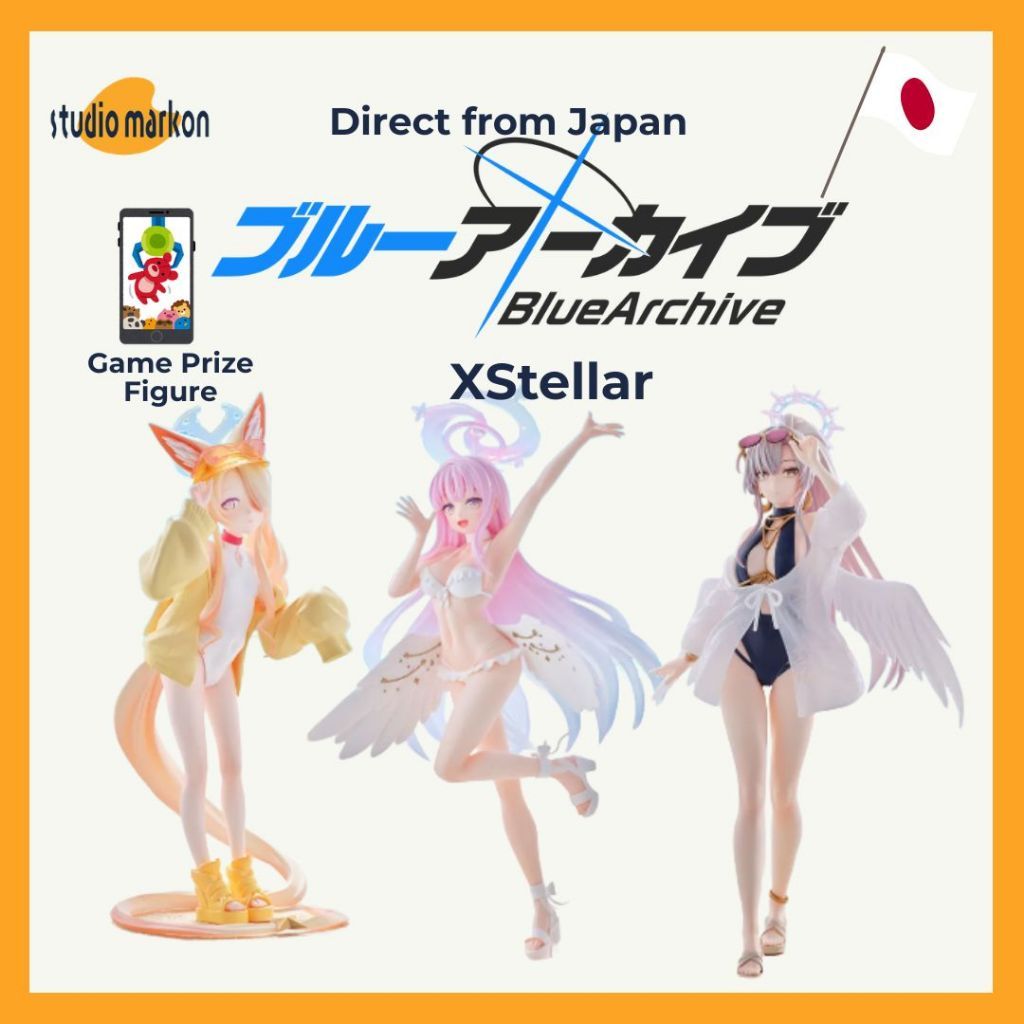 SEGA Blue Archive ""XStellar"" Seria/ Mika / Nagisa  mô hình 20260821 [Direct from Japan]