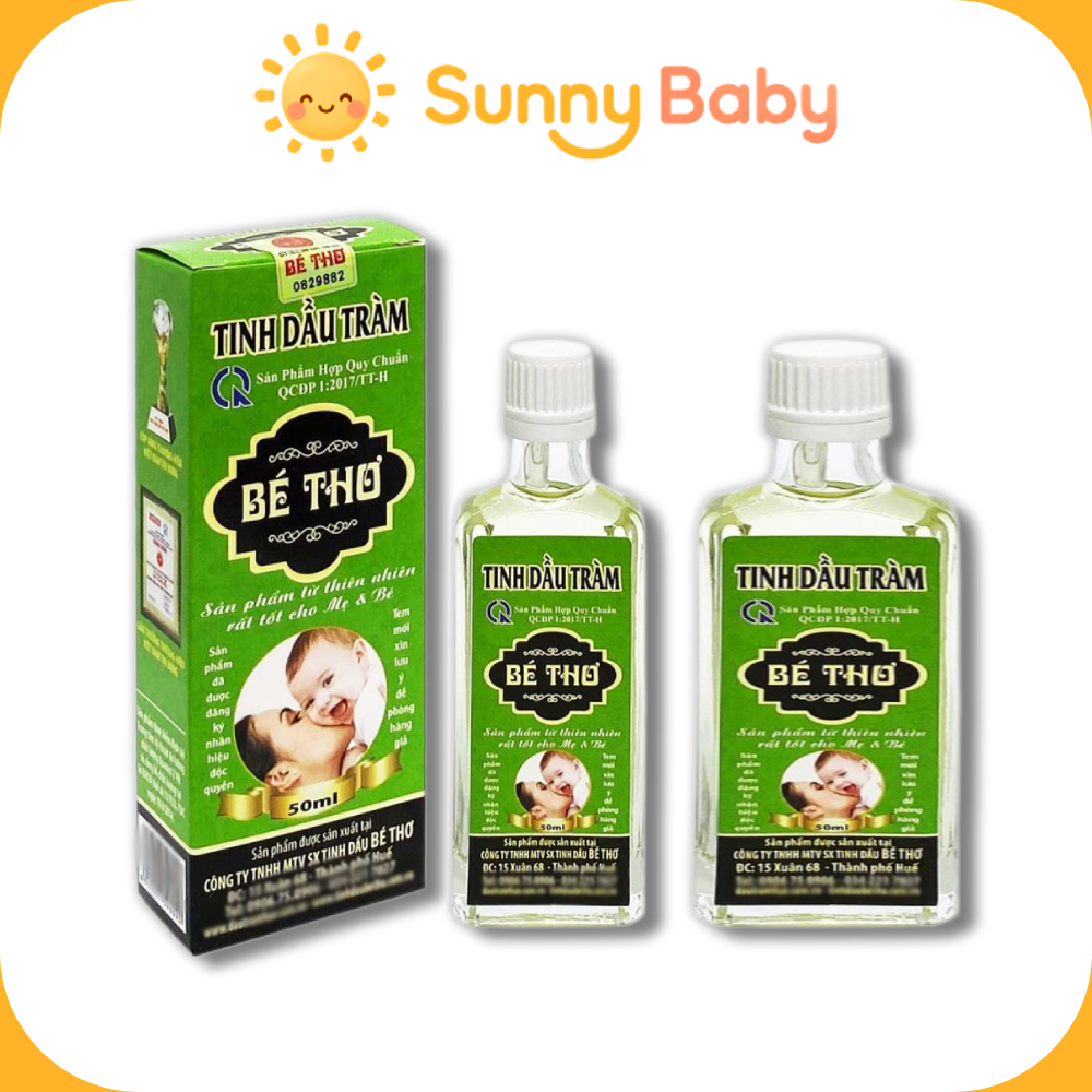 Tinh Dầu Tràm Bé Thơ Chai 50ml 100ml
