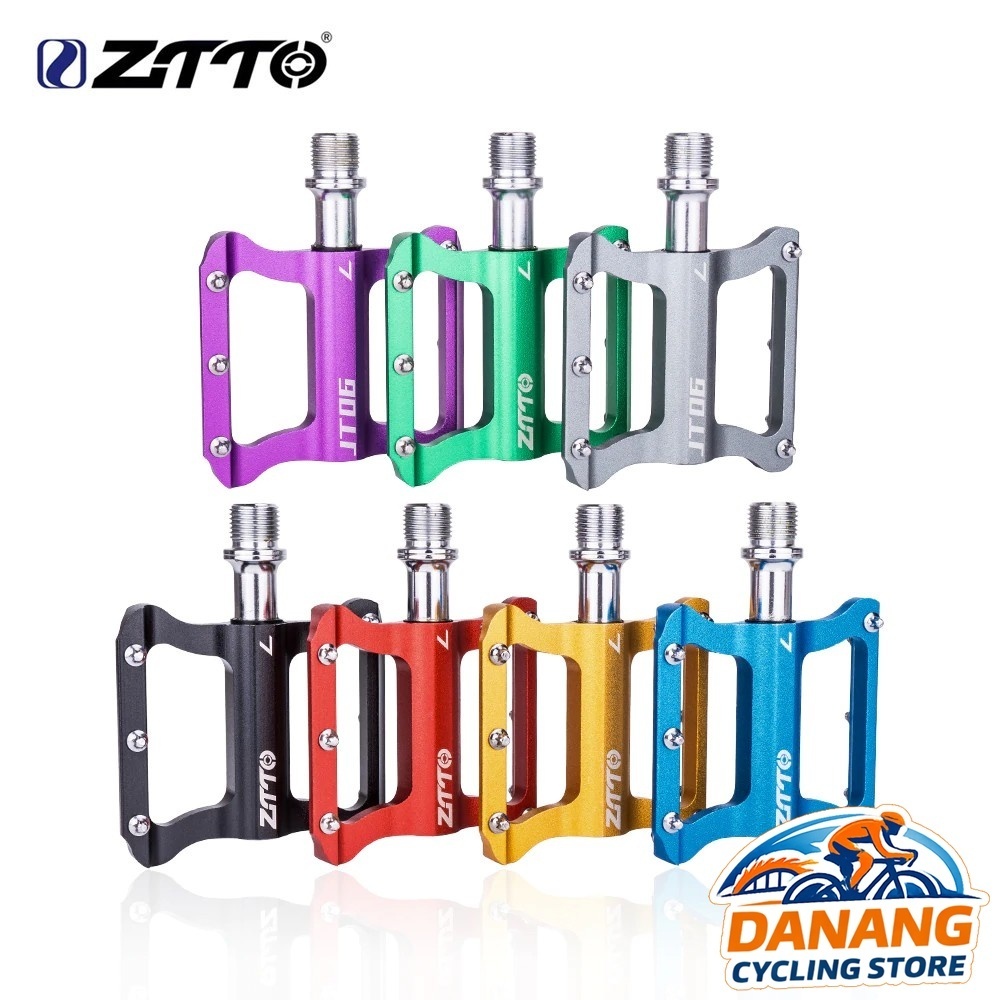 Pedal (Bàn Đạp) Bạc Đạn Xe Đạp ZiTTO JT06 – Nhôm CNC, Nhẹ, Chống Trượt