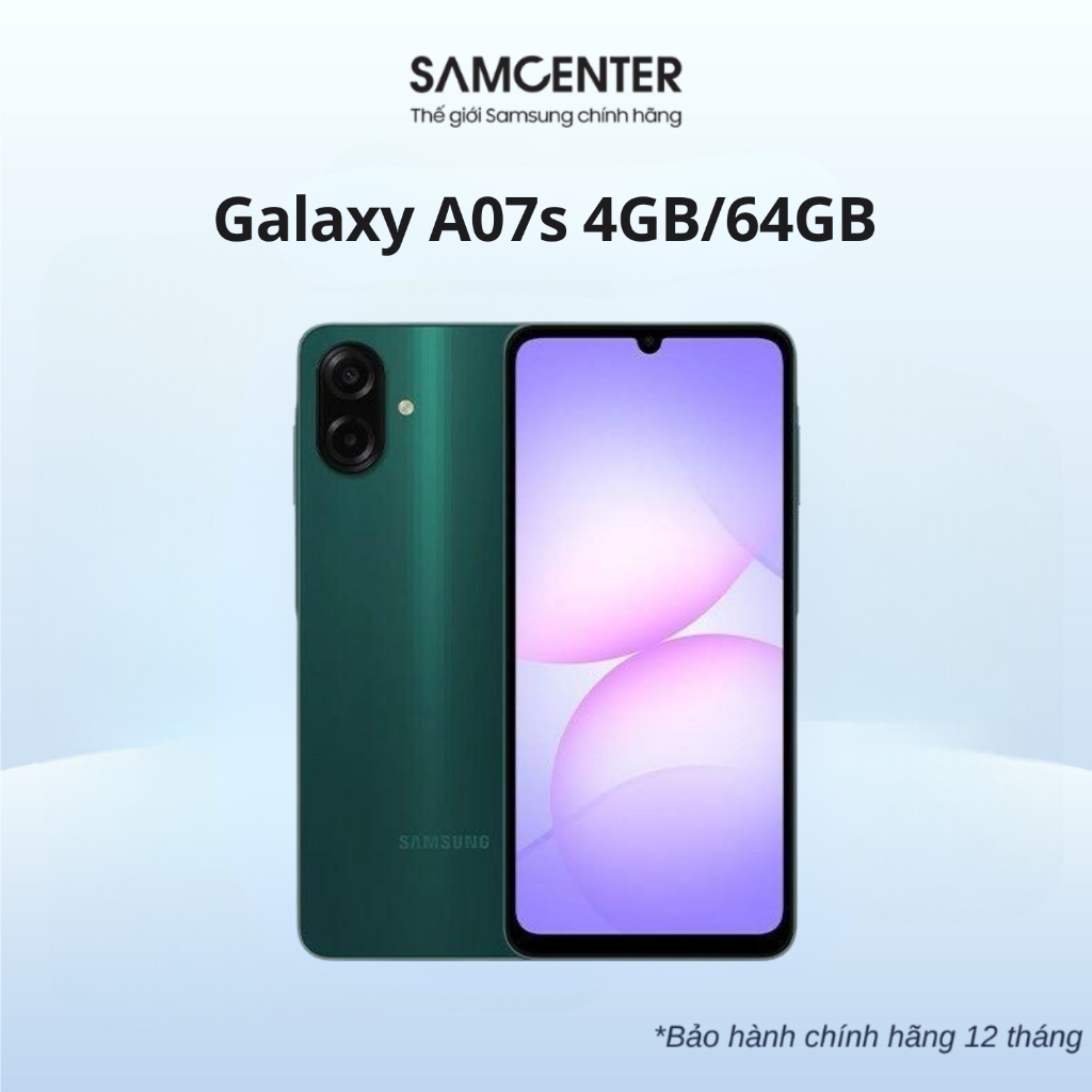 Samsung Galaxy A07s 4GB/64GB Chính Hãng