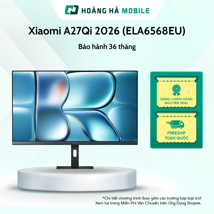 (Hỏa tốc) Màn hình Xiaomi A27Qi 2026 (ELA6568EU) / Xiaomi A27i 2026 (ELA6410EU) - Chính hãng