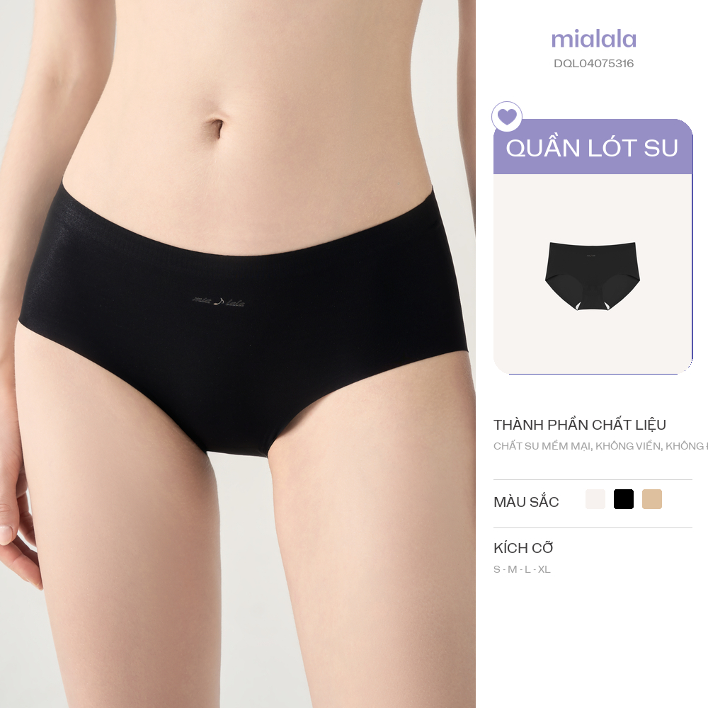 Quần lót nữ tam giác su đúc mềm mịn MIALALA 5316 DQL04075316