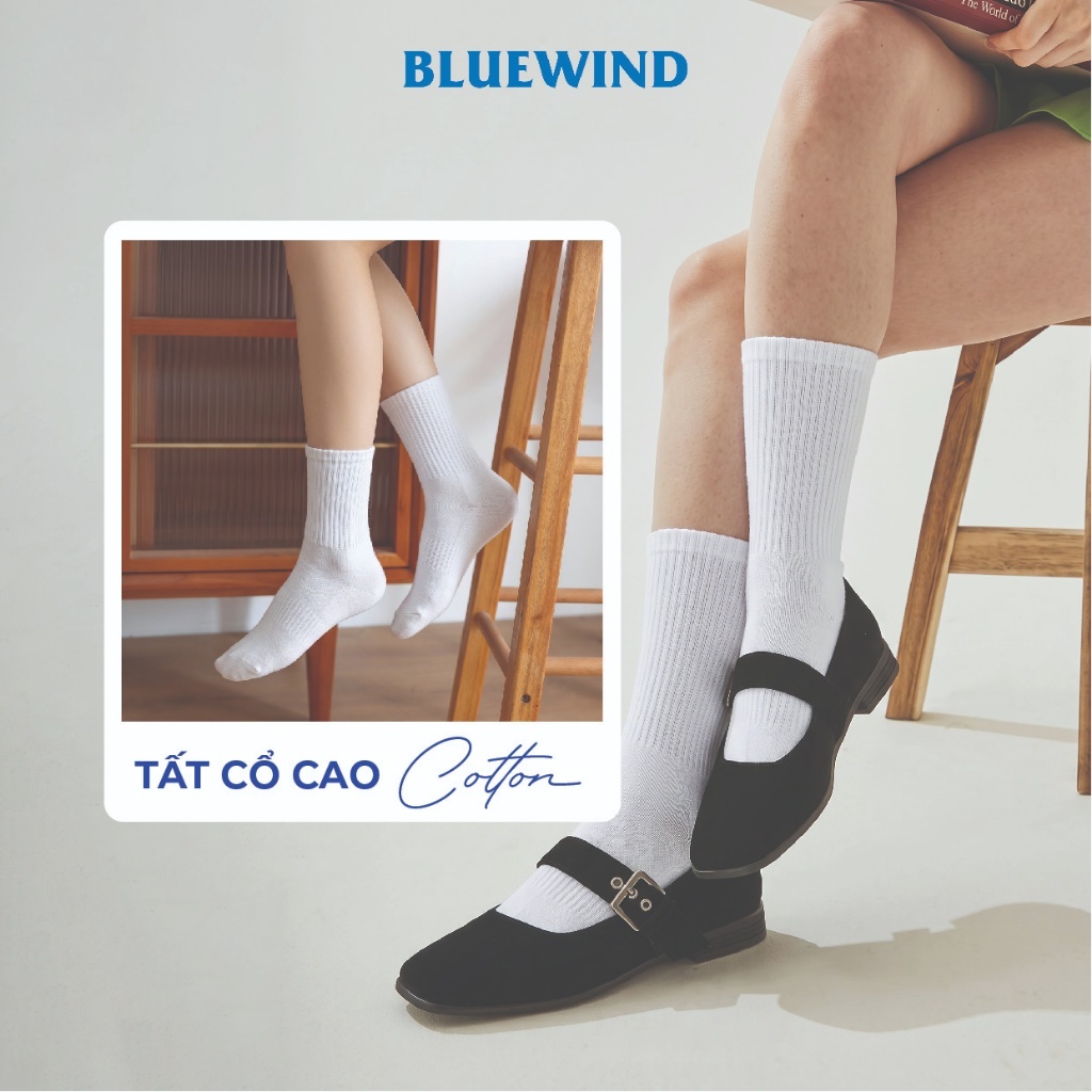 Tất Nam Nữ Bluewind Co Giãn Tốt, Thoáng Khí Kháng Khuẩn, Chất Liệu Cotton Dày…