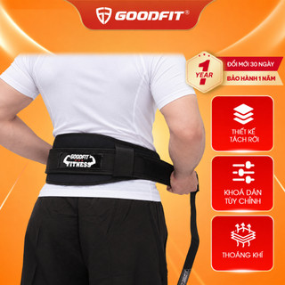 Đai lưng tập gym hỗ trợ gánh tạ, Deadlift GoodFit GF721WS