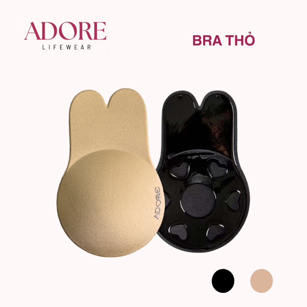 Miếng Dán Nâng Ngực Adore Hình Tai Thỏ, Tạo Dáng Tự Nhiên, Tái Sử Dụng - Adore Lifewear