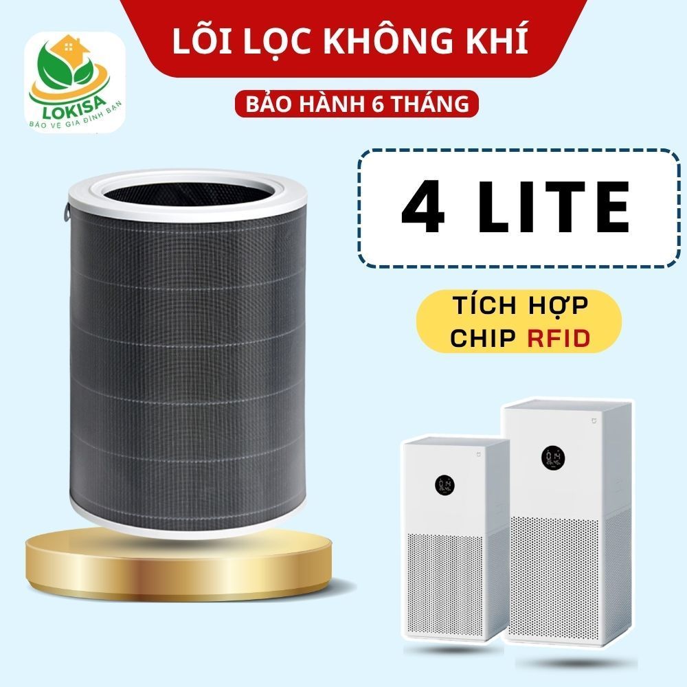 Lõi lọc không khí dùng cho máy lọc không khí Air Purifier 4 Lite - Model: AC-M17-SC