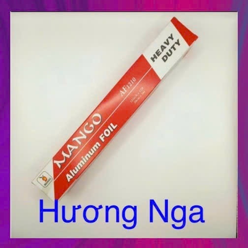 Thùng 24 hộp giấy bạc nướng mango-màng nhôm-kích thước 30cm và 45cm_hương nga