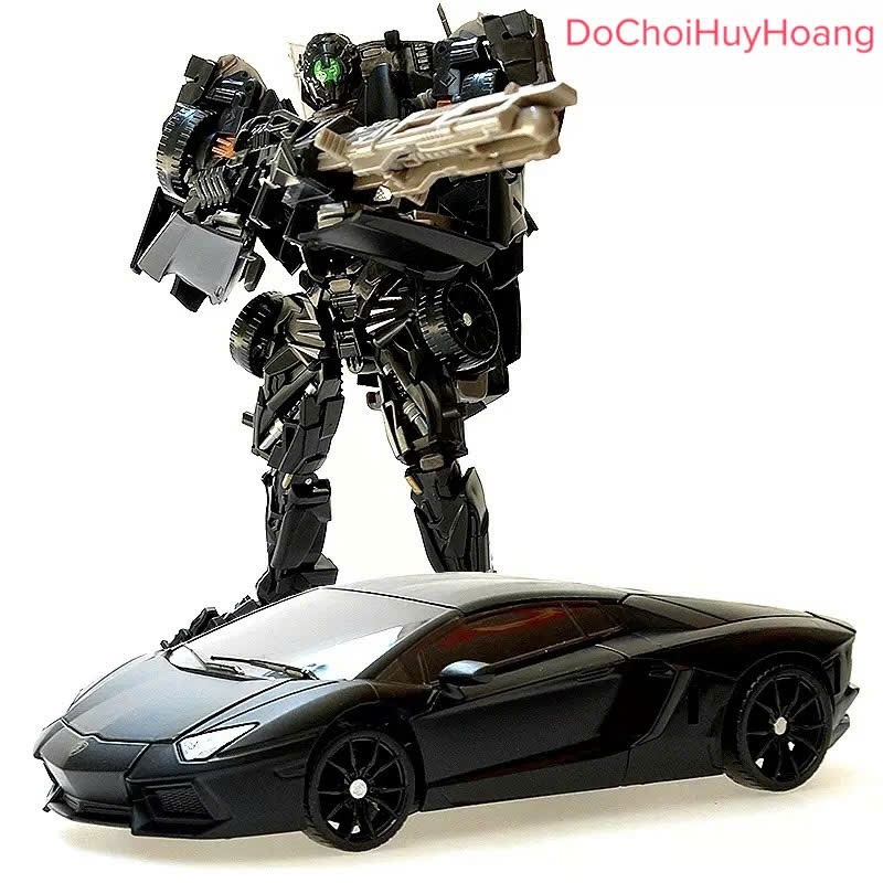 Mô hình robot Lockdown biến đổi thành xe 18cm 6654