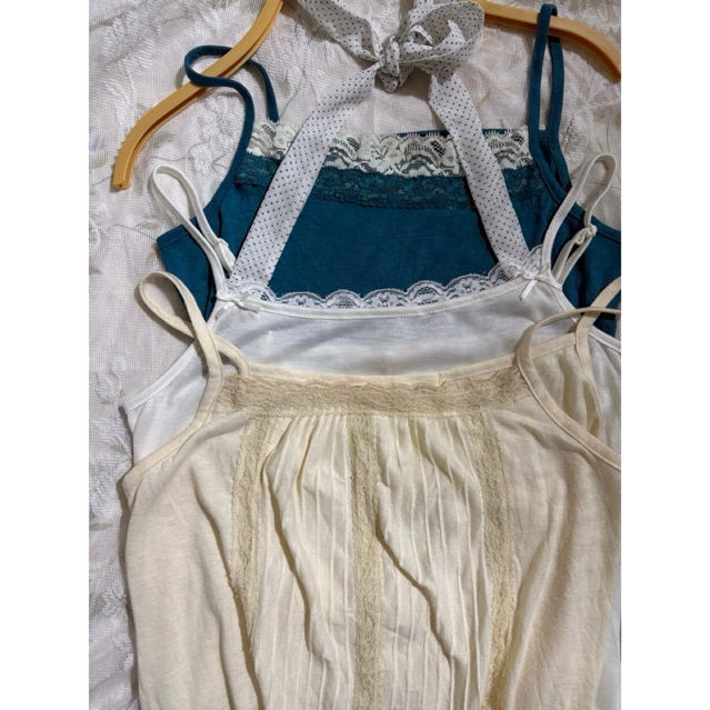 Áo cami, tank top 2hand Nhật Bản phong cách vintage,mori girl