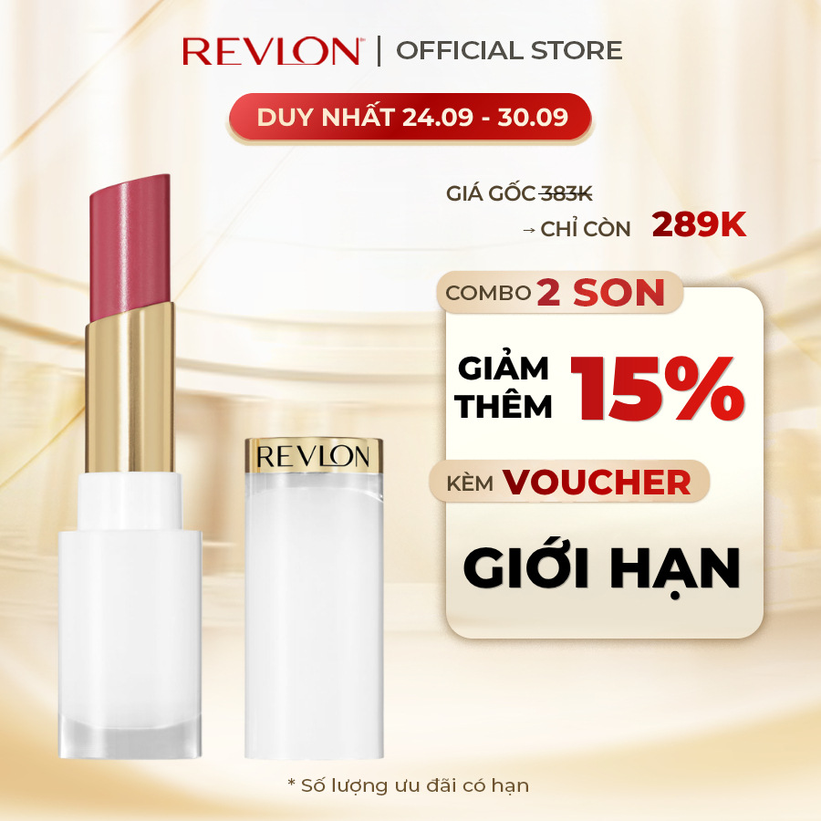 [ĐÃ VỀ HÀNG] Son Bóng Dưỡng Revlon Super Lustrous Glass Shine Lip Balm (3.1g)