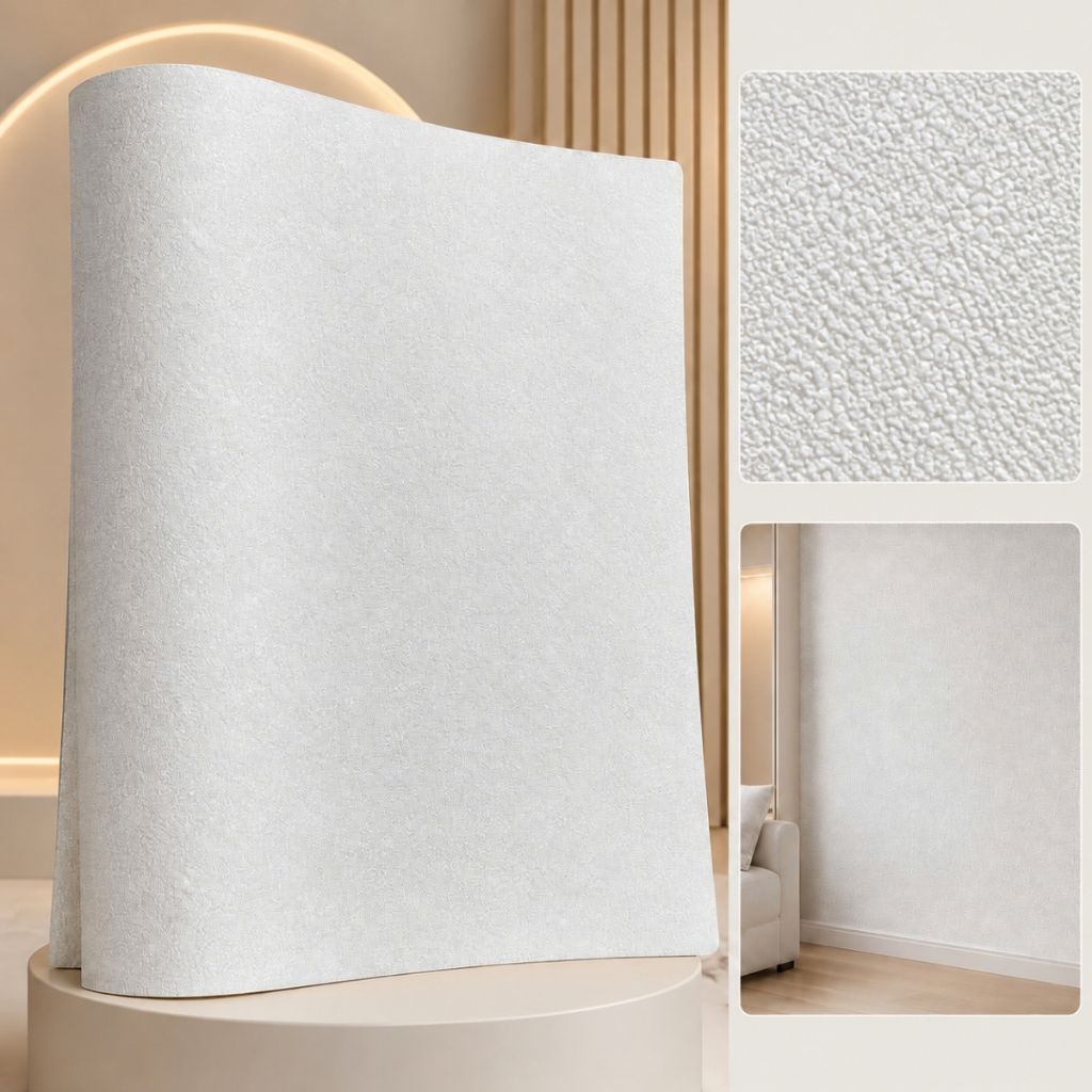 Xốp dán tường 3D vân vải 2.4m x 50cm - ảnh 9