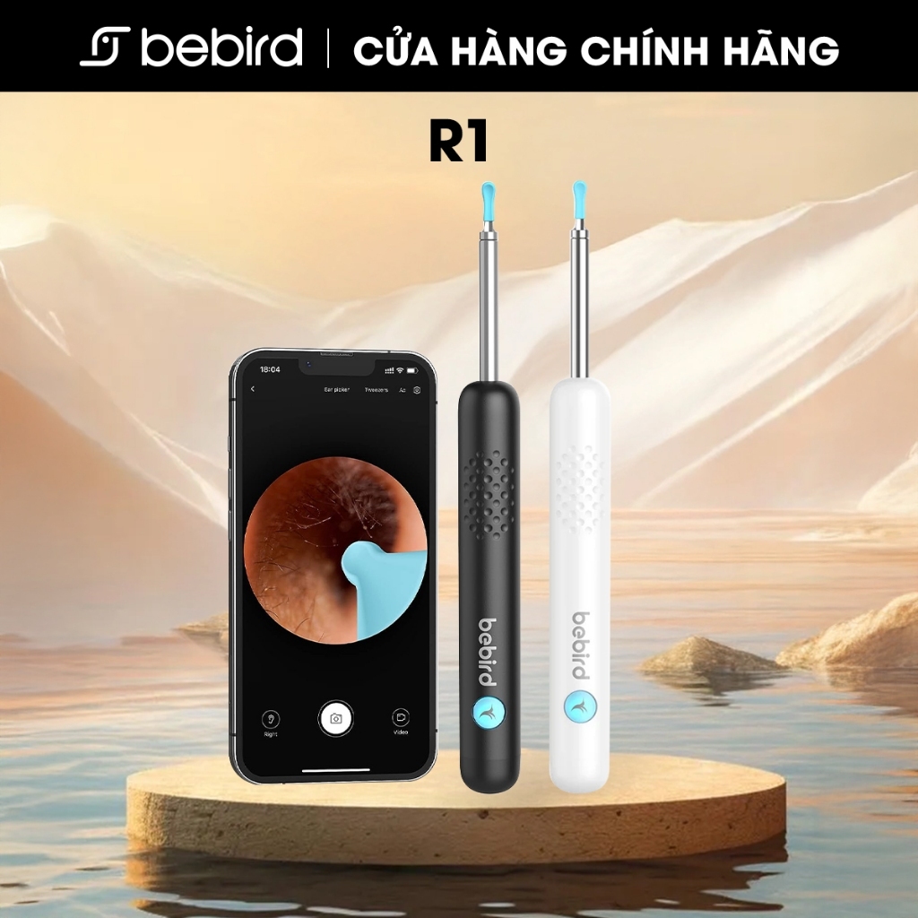 Dụng Cụ Lấy Ráy Tai Camera Bebird XLife X1 / Bebird R1 Camera Soi Tai Quan Sát Trên App Điện Thoại