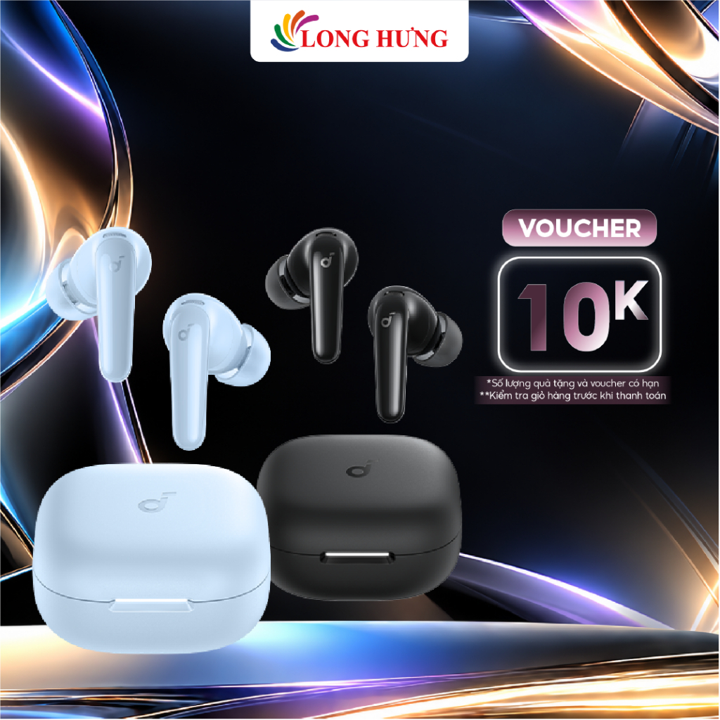 Tai nghe Bluetooth True Wireless Anker Soundcore R60i NC D1202 - Hàng chính hãng