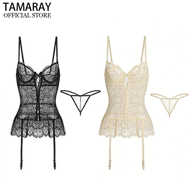Sexy Underwear Đam mê Vest Holder Sling Set Sexy Lace Pajama Nóng quyến rũ Pajama Set