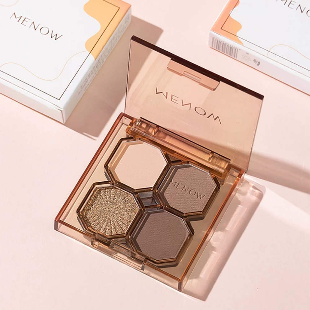 Ảnh 5 của Bảng phấn mắt MENOW 4 màu Pop Eye Palette 4g