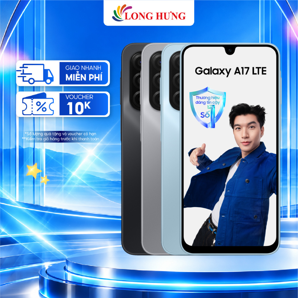 Điện thoại Samsung Galaxy A17 LTE - Hàng chính hãng