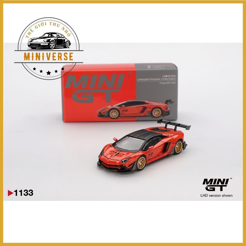 Miniverse -Xe mô hình MiniGT LB★WORKS Lamborghini Lamborghini Aventador || MGT01133