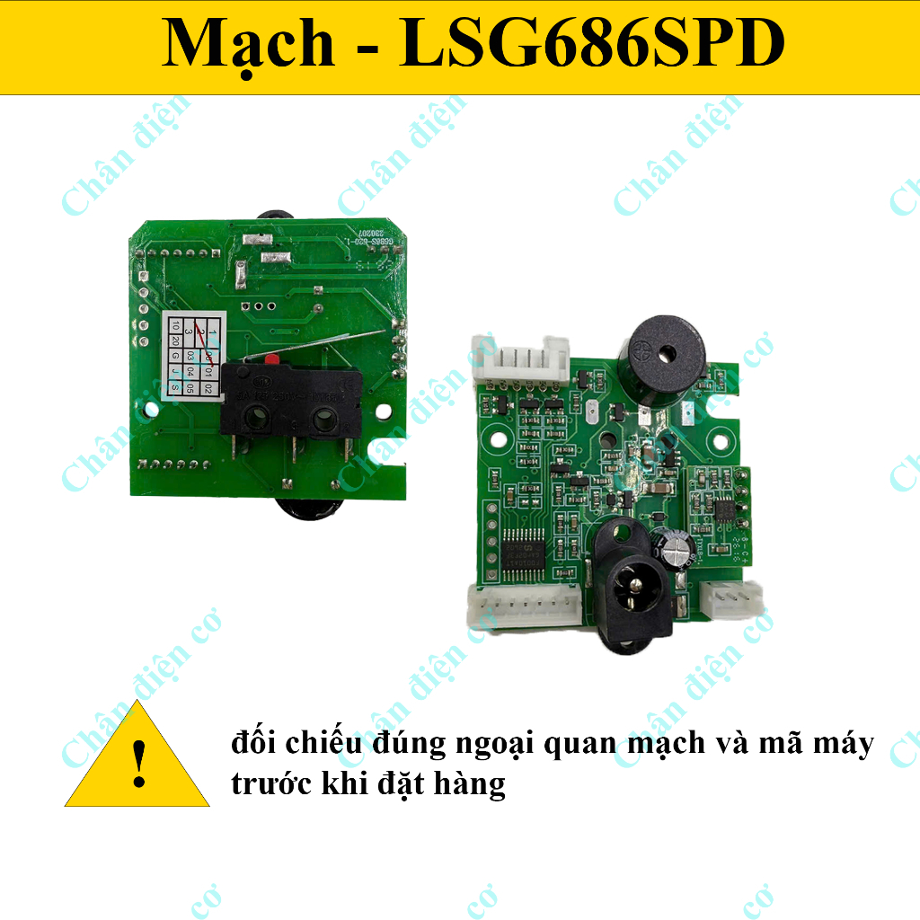 (LINH KIỆN LAISAI) MẠCH DÙNG CHO MÁY LASER LAISAI LSG686SPD