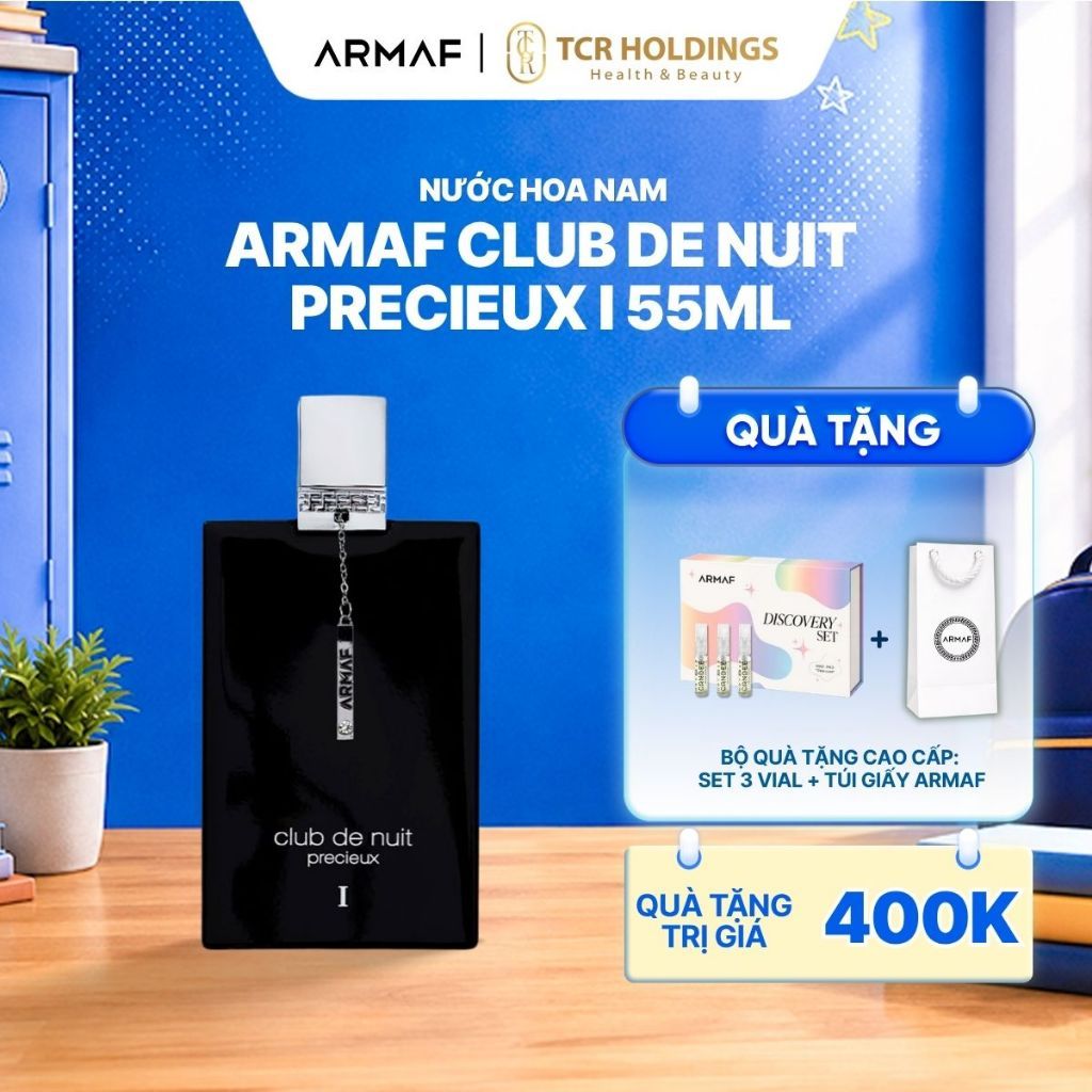 Nước hoa nam Armaf CLUB DE NUIT PRECIEUX 1 EXTRAIT DE PARFUM EDP 55ML
