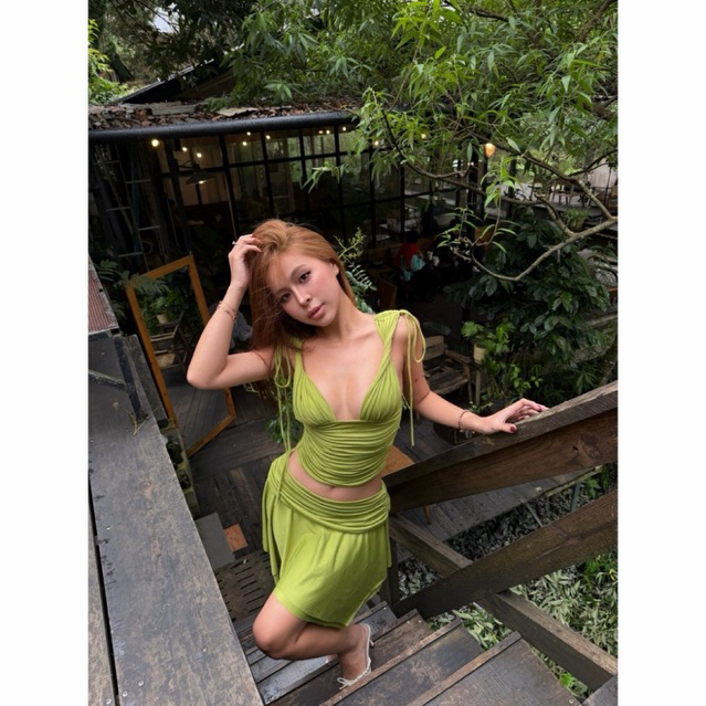 CASUAL TODAY | Nidalee Set - Set Thun Nhún Co Giãn Tà Cách Điệu