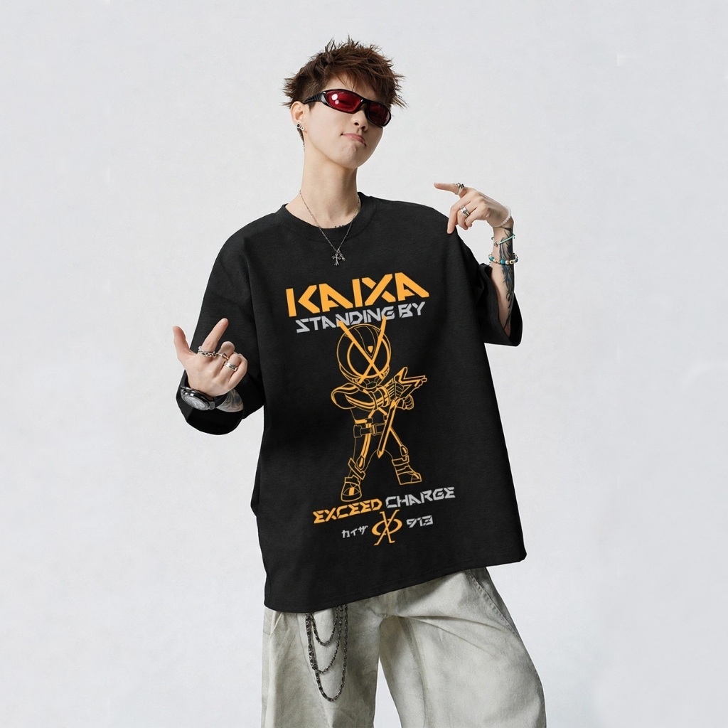 Áo Thun Rider Kaixa Nam Nữ Unisex Form Rộng Oversized