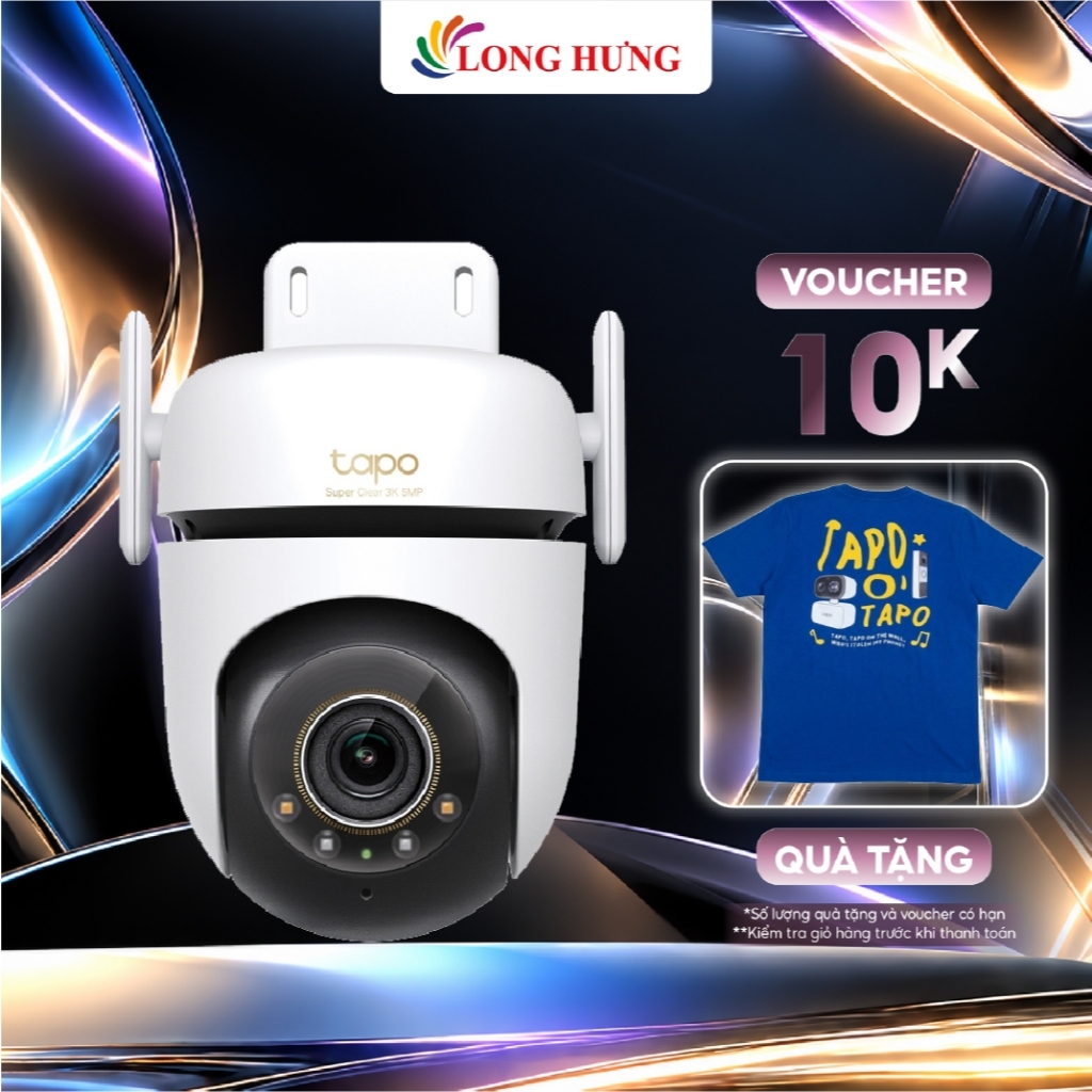 Camera ngoài trời TP-Link Tapo Outdoor Pan/Tilt Home Security Wifi 3K C530WS - Hàng chính hãng