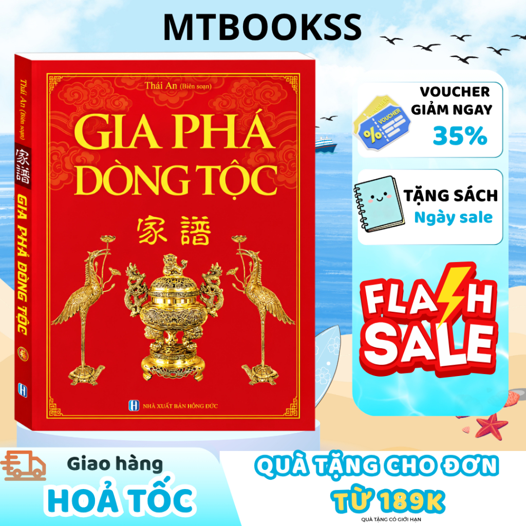 Sách - Gia Phả Dòng Tộc (bìa cứng tái bản)