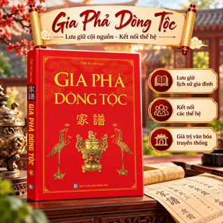 Sách - Gia Phả Dòng Tộc (bìa cứng tái bản)