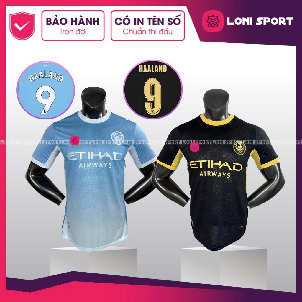 [Bản player xịn] Áo bóng đá Man City MC mùa giải mới 26/27. Hàng nhập nguyên chiếc từ Thái Lan. Nhận