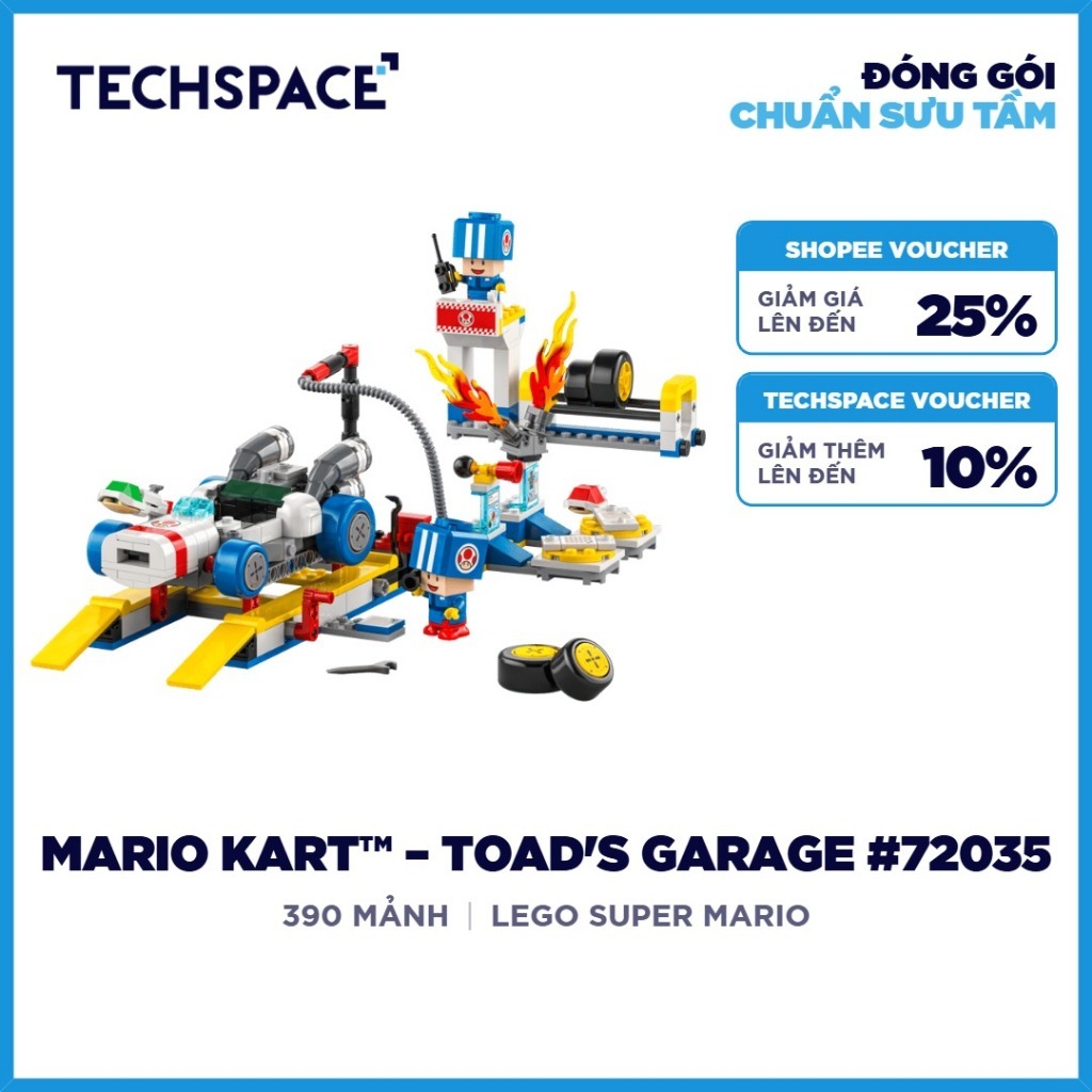 Bộ Mô Hình LEGO Gara Của Toad LEGO SUPER MARIO #72035