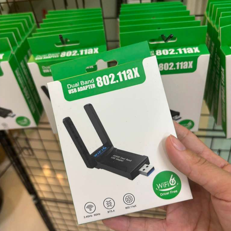 Usb wifi 2 râu AX900 2 băng tầng mạnh/ Bảo hành 6th