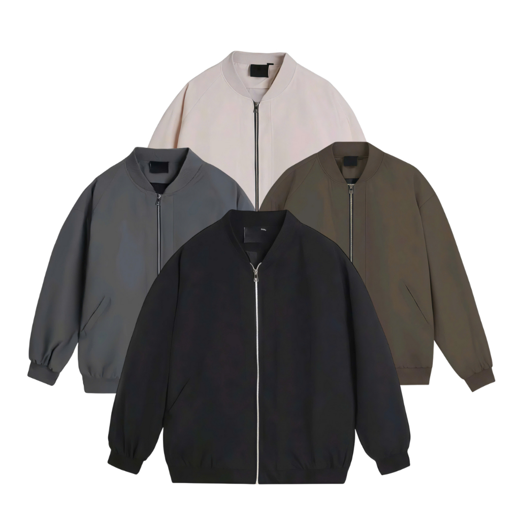 Áo Bomer trẻ trung, Áo Thể Thao Nam Nữ Nhiều Màu Chất Gió Cao Cấp - Samca Fashion