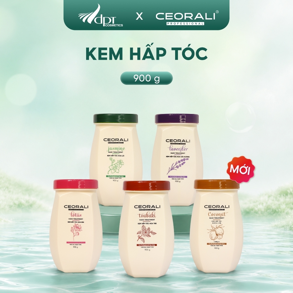 Kem ủ, hấp tóc Ceorali hương thơm quyến rũ, sang trọng 900g