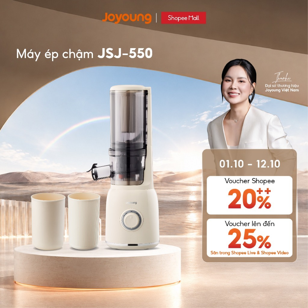 Máy ép chậm Joyoung JSJ-550 | Dung tích 800ml | Công suất 120W
