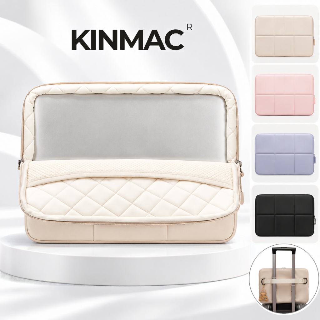 Túi macbook laptop KINMAC chống sốc 360 độ chống nước mac air m2 m3 m4 pro m2 m3 m4 13 14 15 16inch