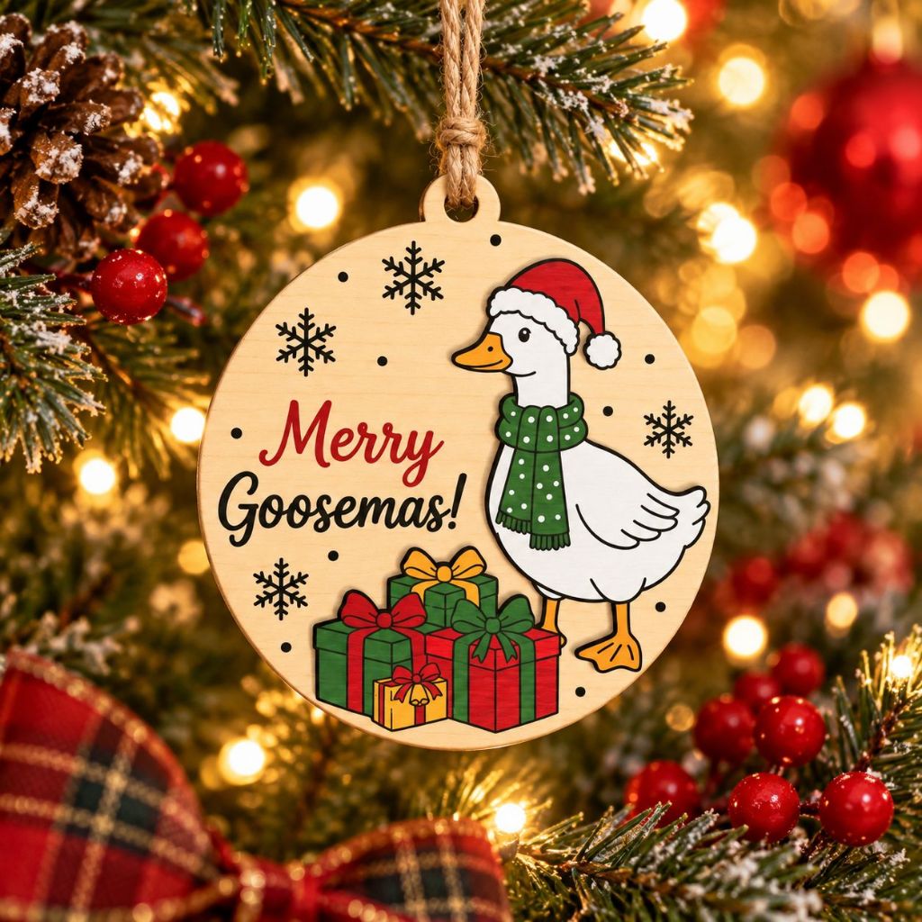 Ngỗng nhỏ đón Noel — ảnh listing minh họa