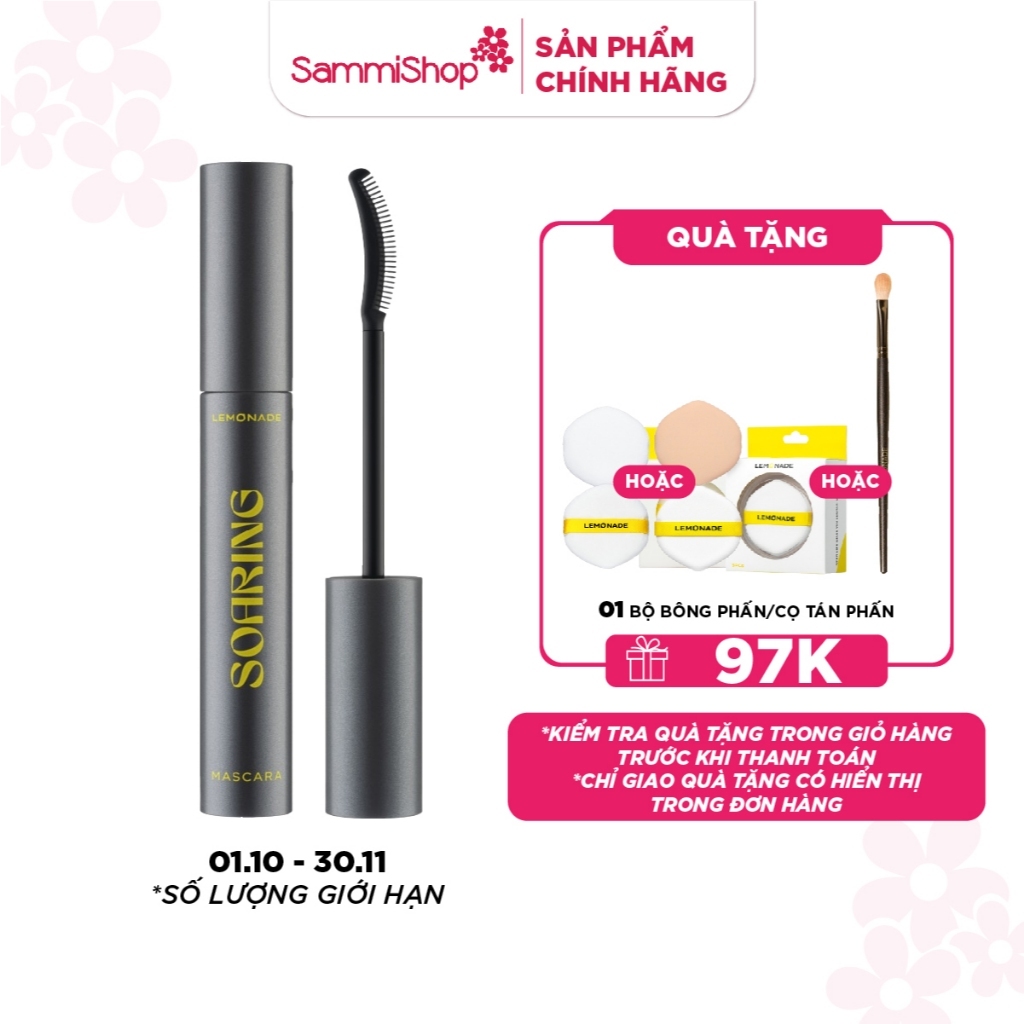 Lemonade Chuốt mi Soaring Mascara