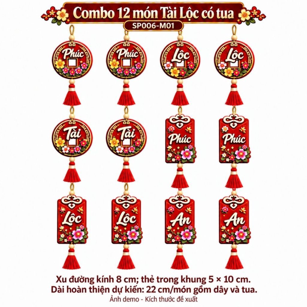 Tài lộc bên cành mai — ảnh minh họa sản phẩm