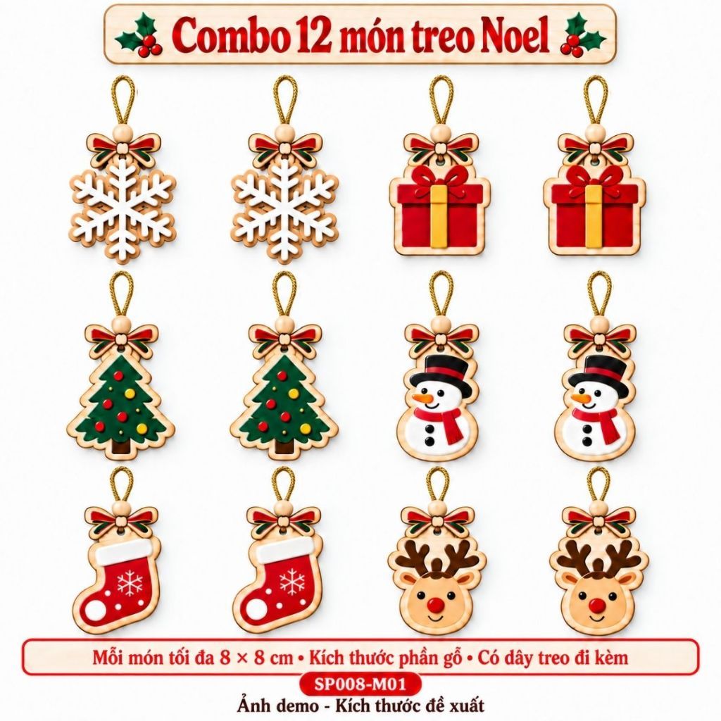 Mười hai điểm nhấn Noel — ảnh listing minh họa
